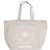 Ab Zum Strand | Nanu-Nana Tasche Nanu-Nana, Kompass, Natur, 60 X 37 Cm