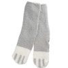 Geschenke Fur Frauen | Nanu-Nana Kuschelsocken Anti-Rutsch, Uni/Grau/Offwhite